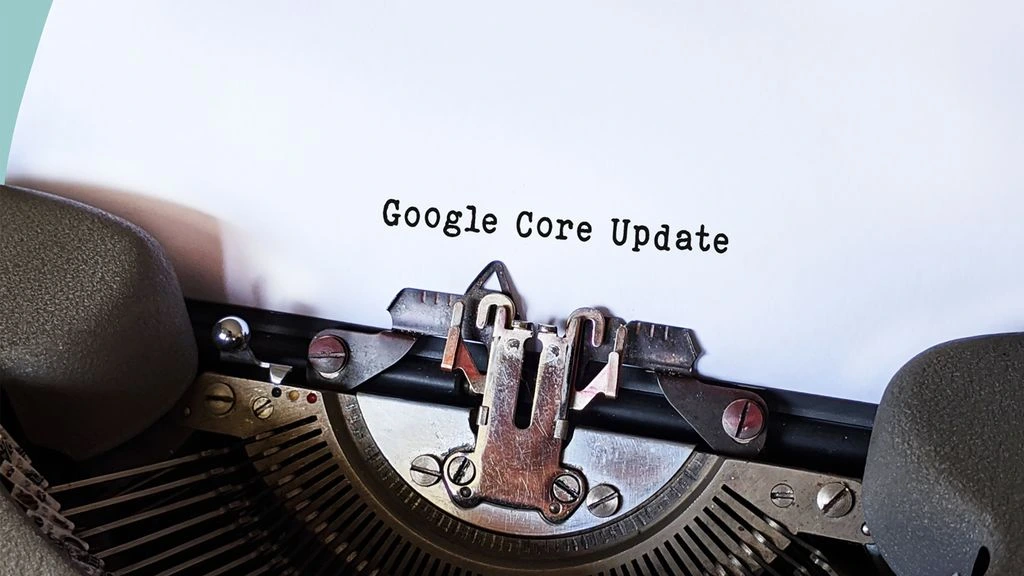 Search-console style keyword table with two highlighted rows showing large click-delta percentages